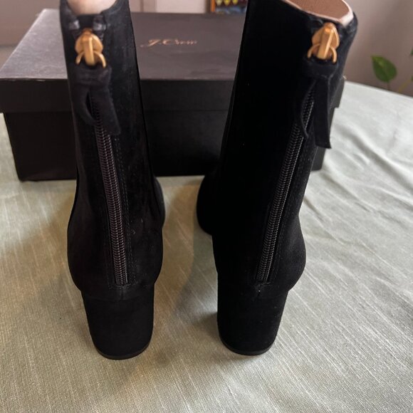 J. Crew Black Heeled Boots - Picture 2 of 5